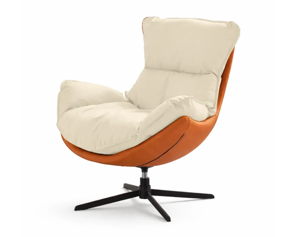 כורסא מסתובבת מעוצבת