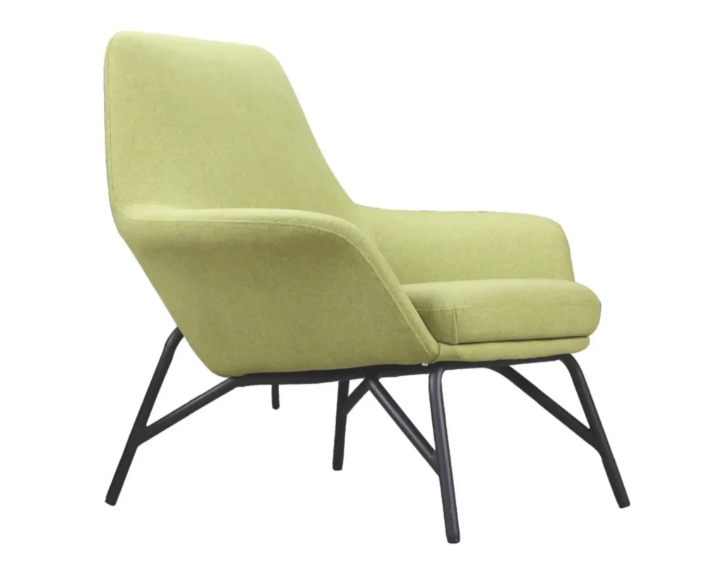 כורסא מעוצבת מודרנית בבד או עור